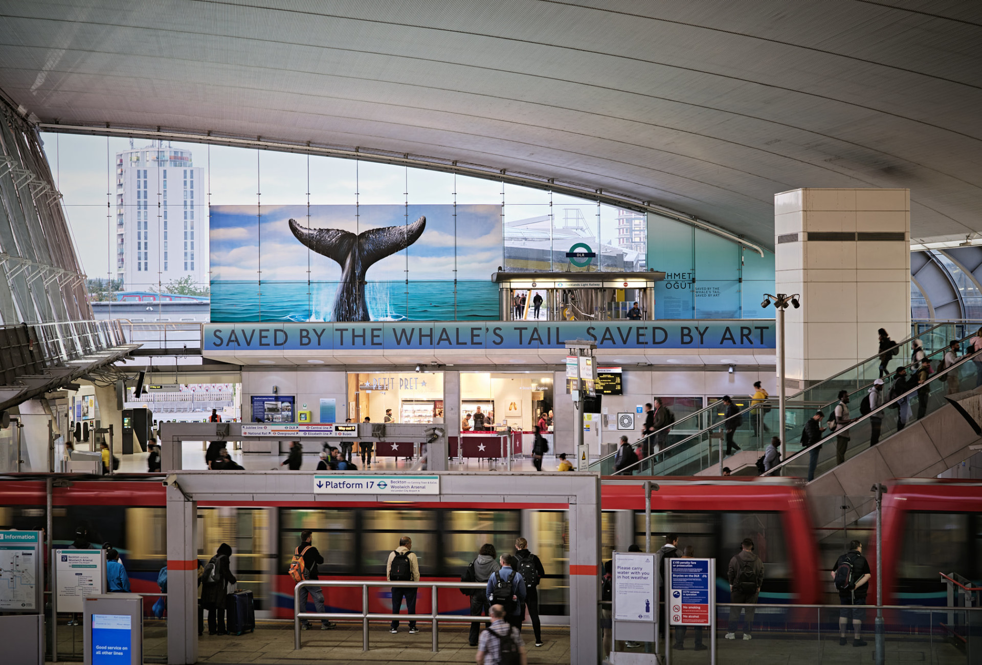 Image of New artwork co-commissioned by Art on the Underground and New Contemporaries