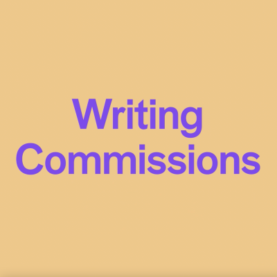 Image of New Contemporaries Writing Commissions
